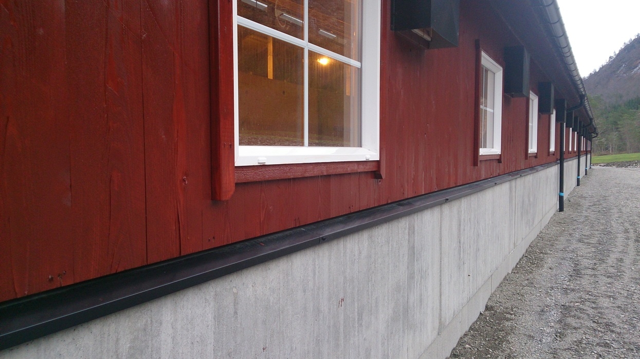 Nytt melkekufjøs hos John Oskar Muri