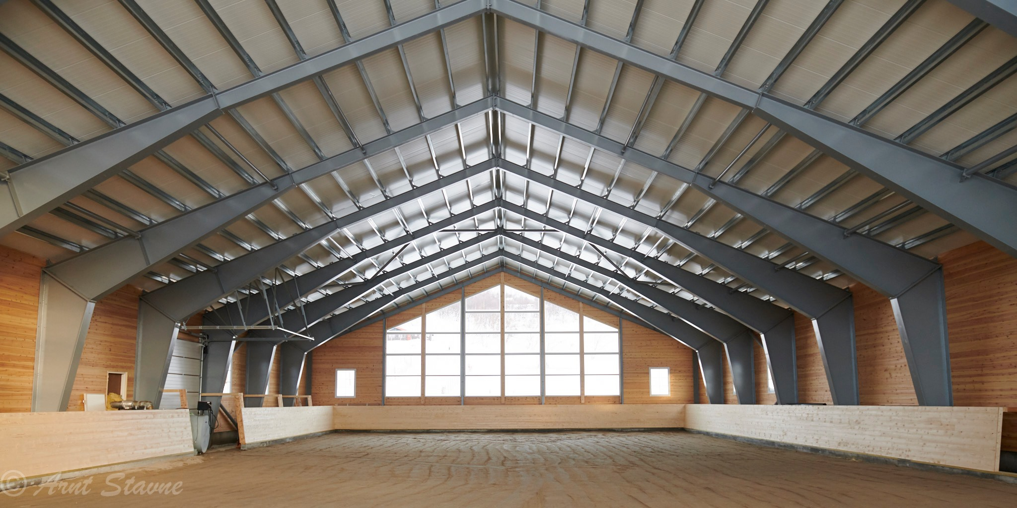 Ridehall på Hjerkinn Fjellstue