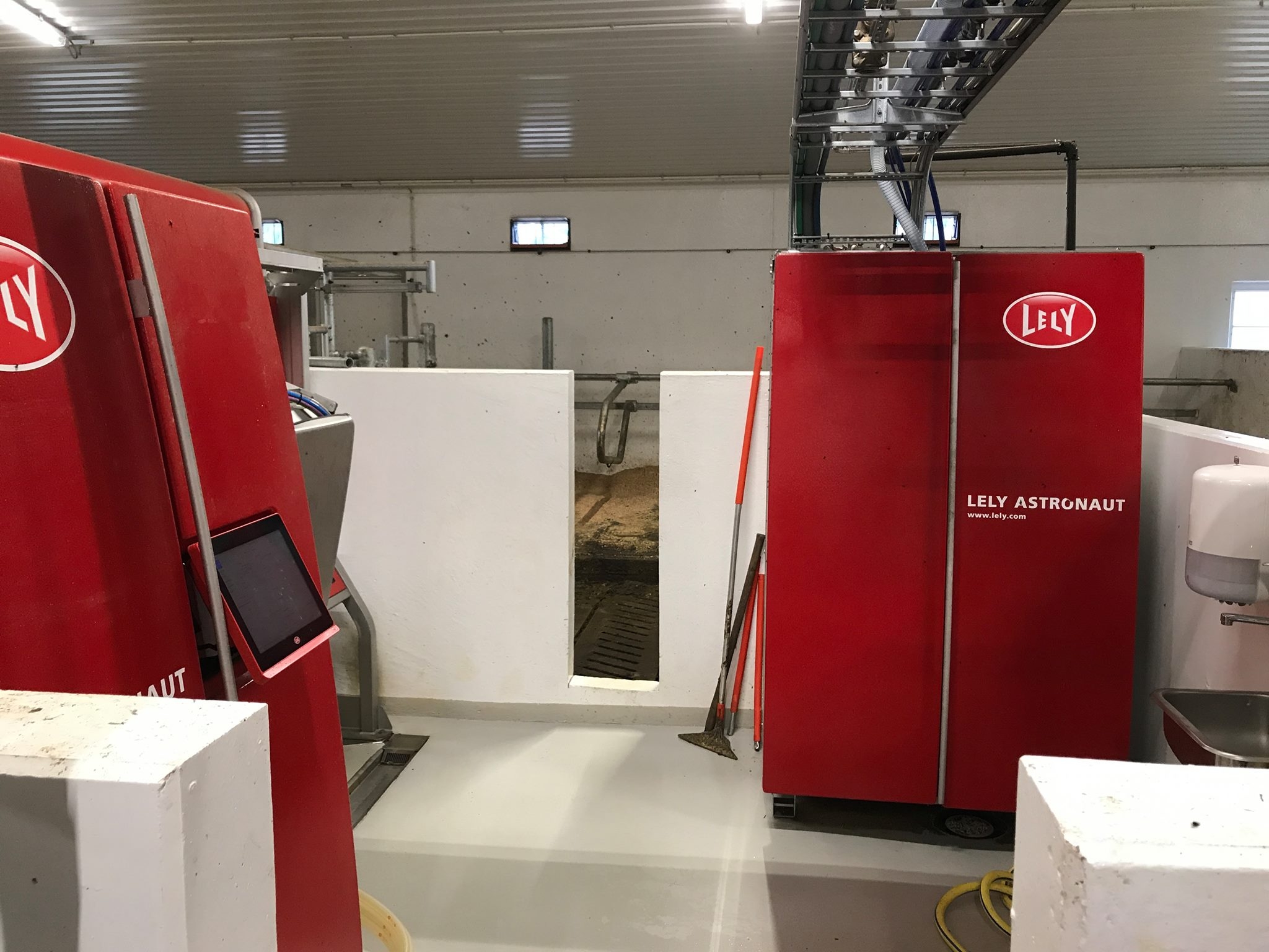 Nytt melkekufjøs til Ole Tronn Anderssen i Vågå