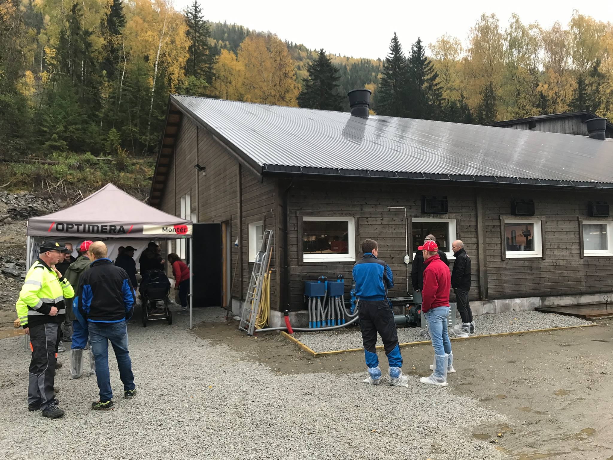 Åpning nytt melkekufjøs på Fåvang