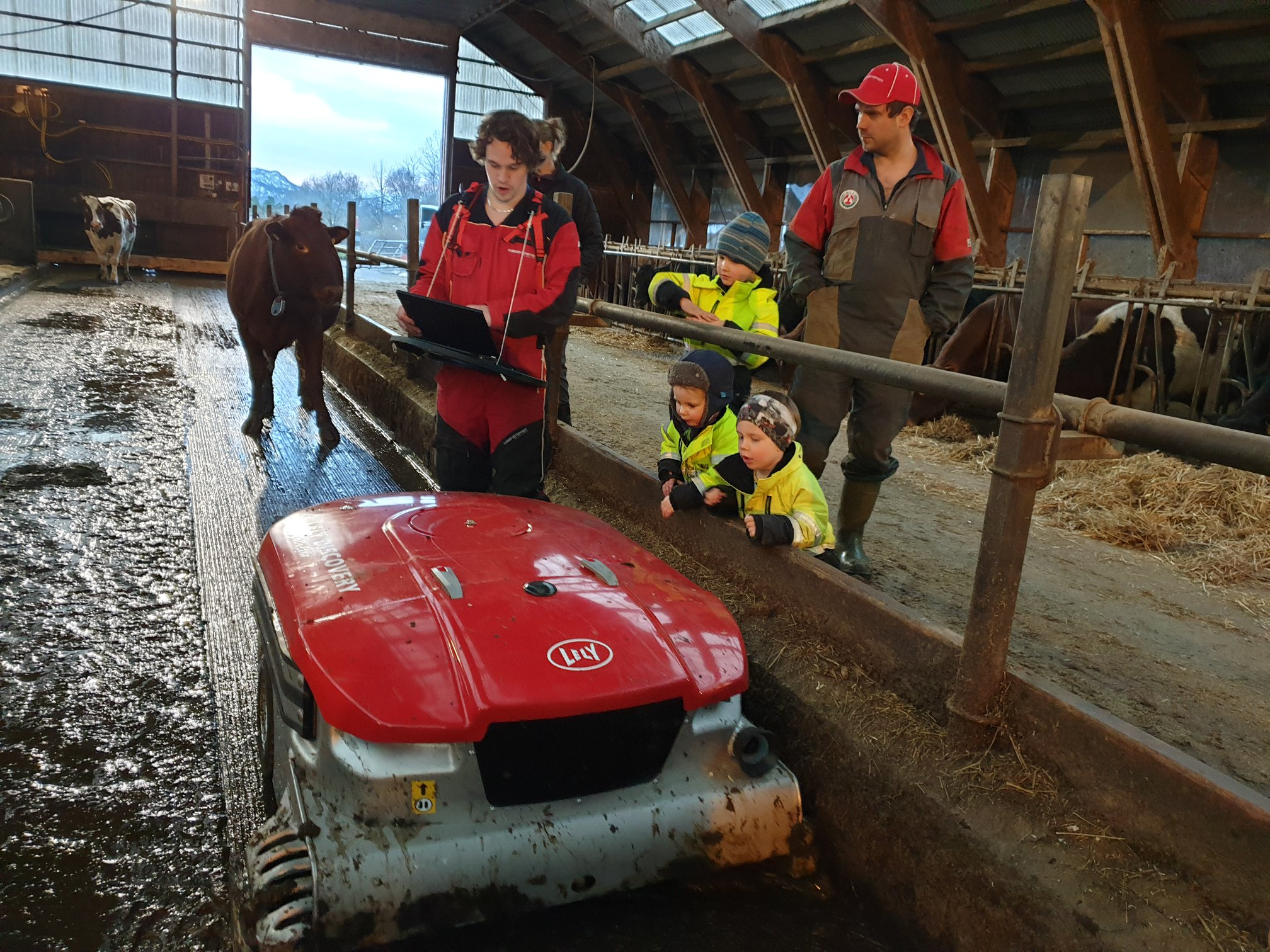 Fra gjødseltrekk til Lely Discovery