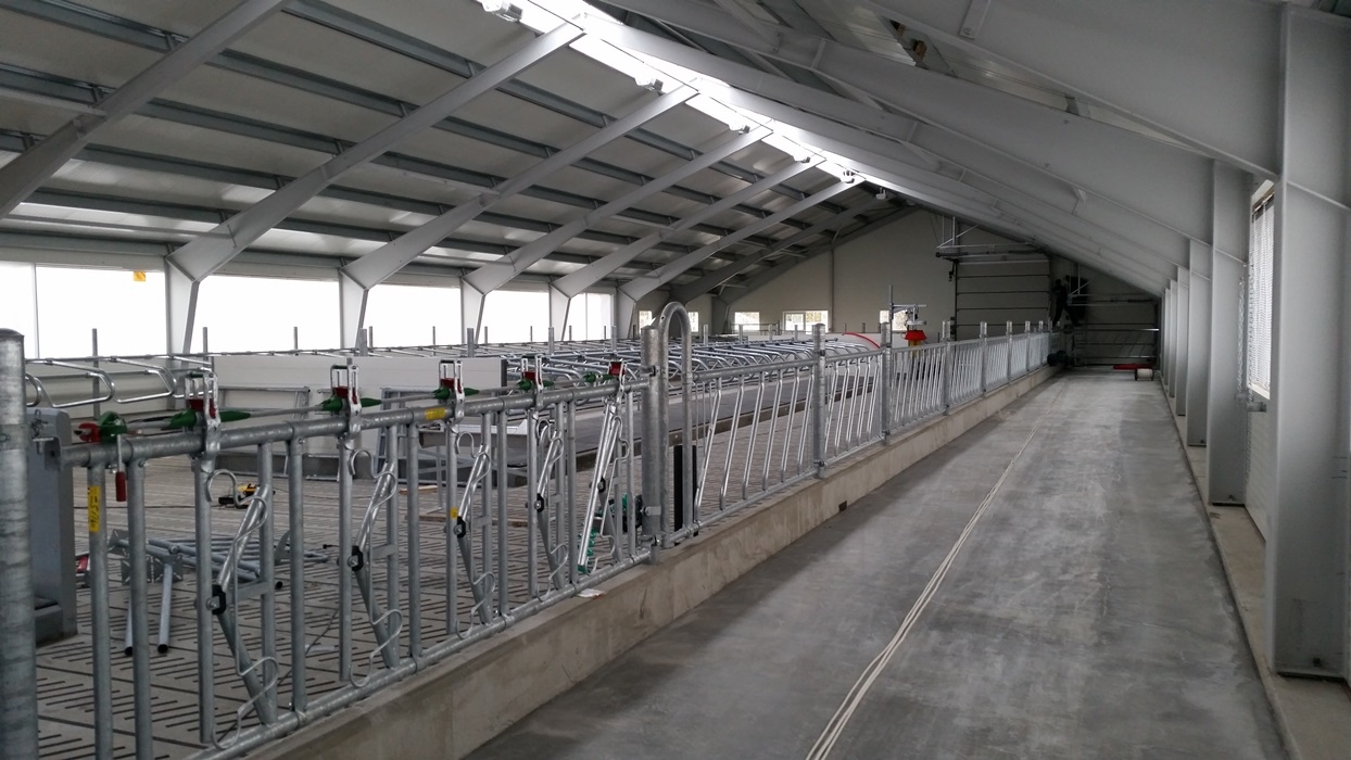 Nytt fjøs for Skorve samdrift i Flatdal