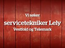 Servicetekniker Lely  Vestfold og Telemark