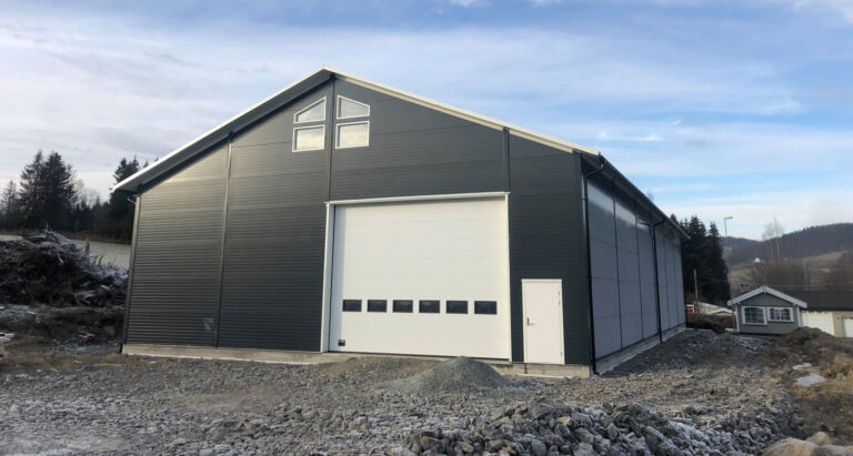 Lagerbygg på Rudshøgda