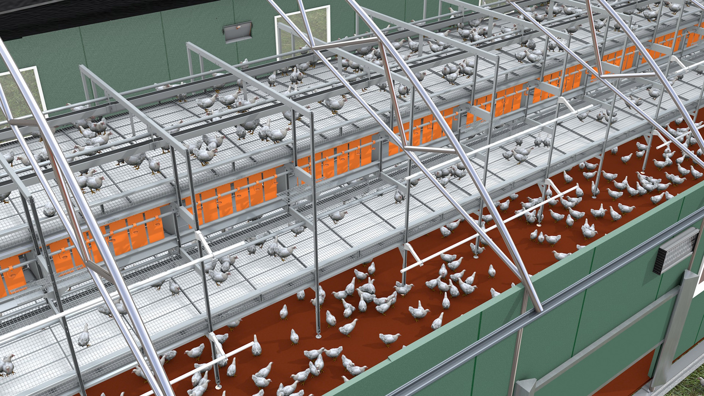 Natura Step aviarsystem