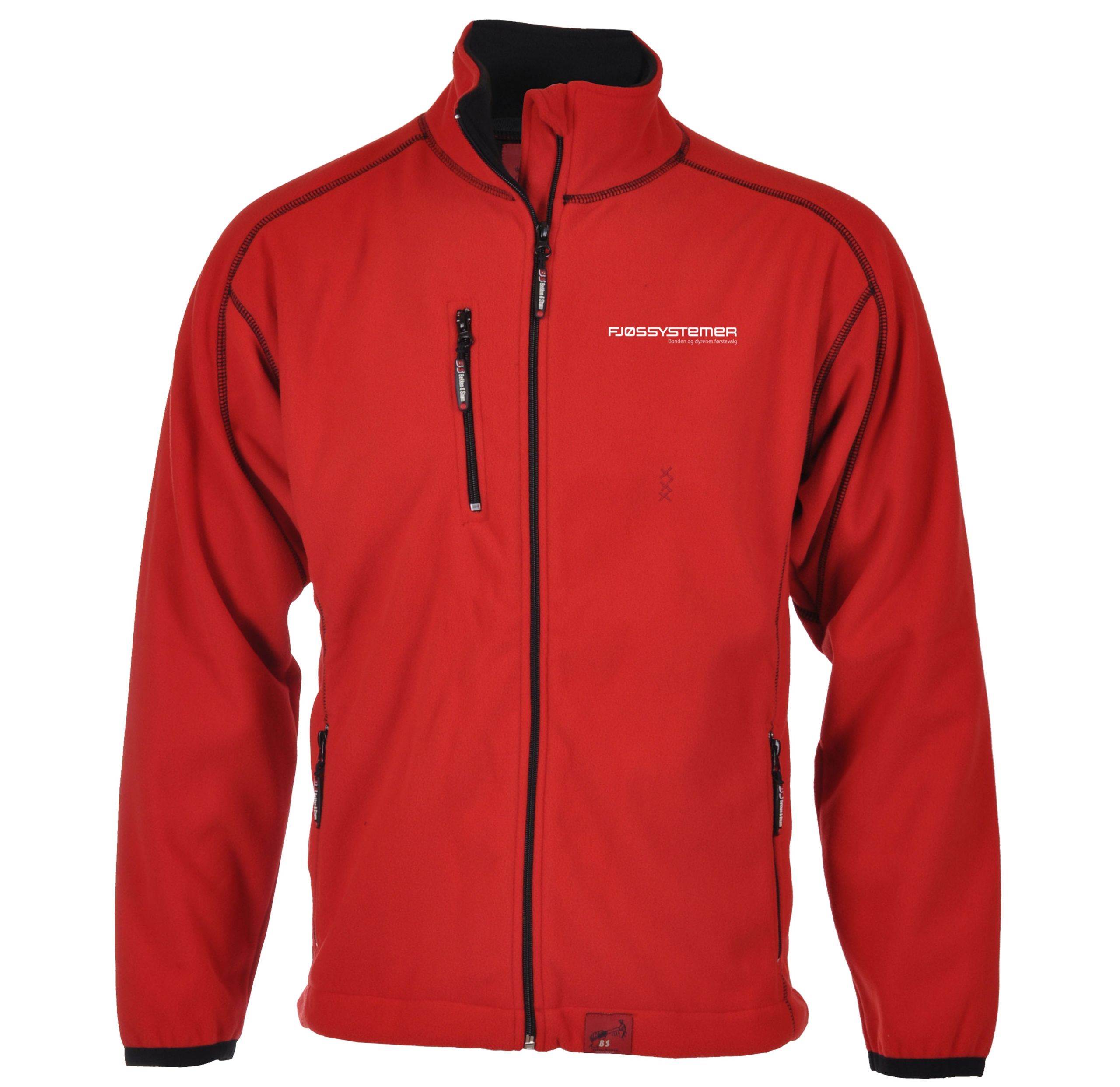 Fleecejakke vind/vannavvisende