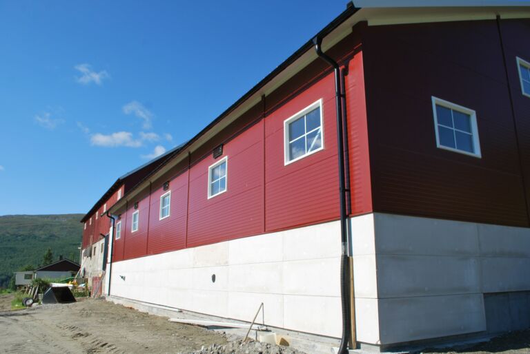 Nytt sauefjøs fra Fjøssystemer i Vågå