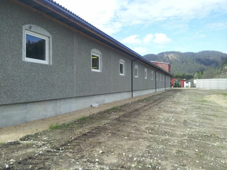 Nytt grisehus i Kvinesdal