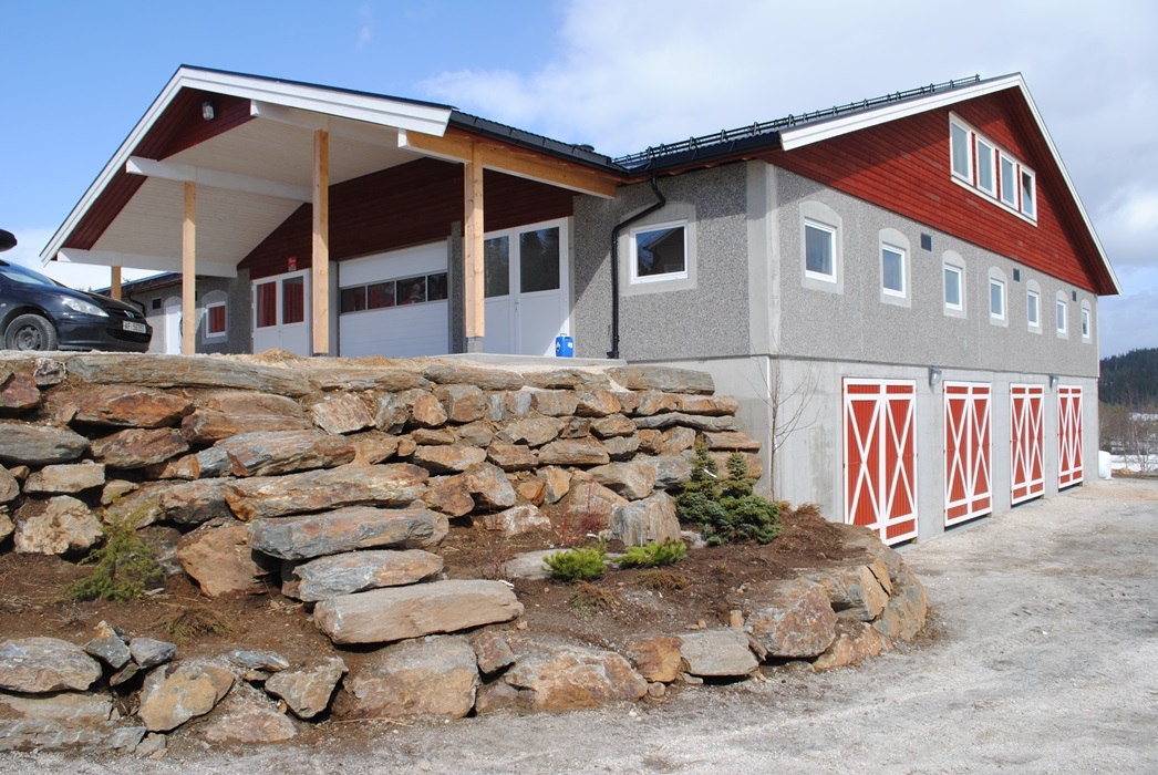 Nytt melkekufjøs på Fannrem