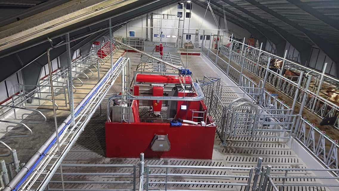 Lely A5 mjølkerobot på Åland i Stryn
