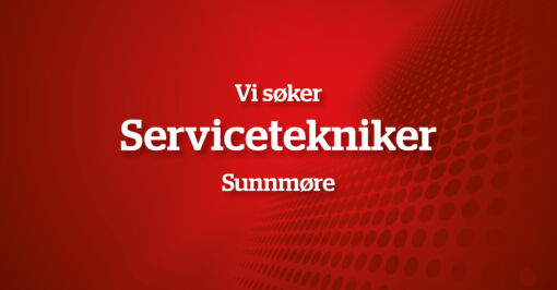 e2ead9c1349a48396463990fe7b55a21.jpg Vi søker Servicetekniker på Sunnmøre!