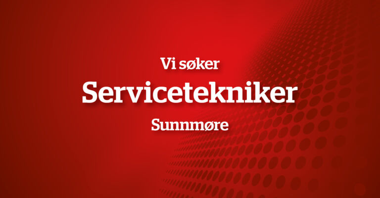 e2ead9c1349a48396463990fe7b55a21.jpg Vi søker Servicetekniker på Sunnmøre!