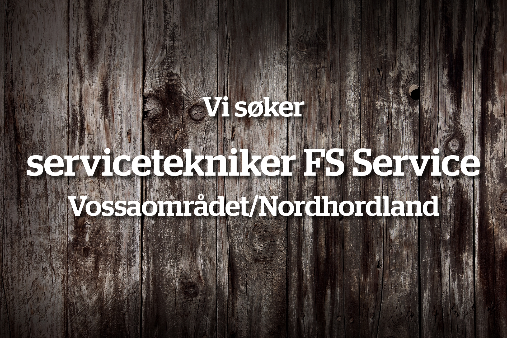 Servicetekniker FS service