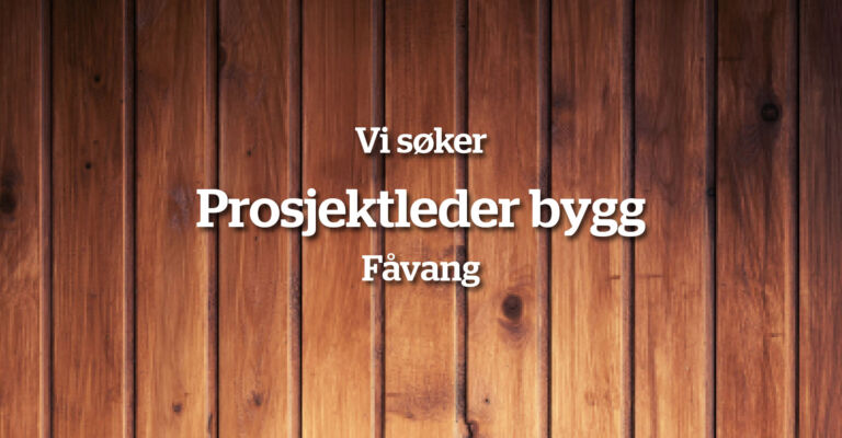Prosjektleder Fjøssystemer Bygg Prosjektleder Fjøssystemer Bygg