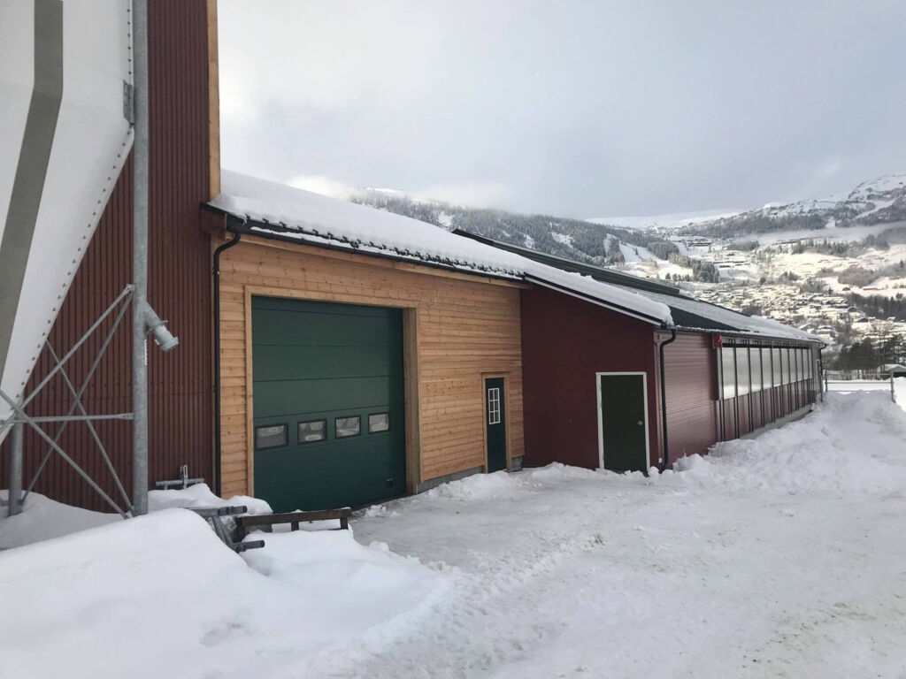 Påbygg til eksisterande fjøs Påbygg til eksisterande fjøs