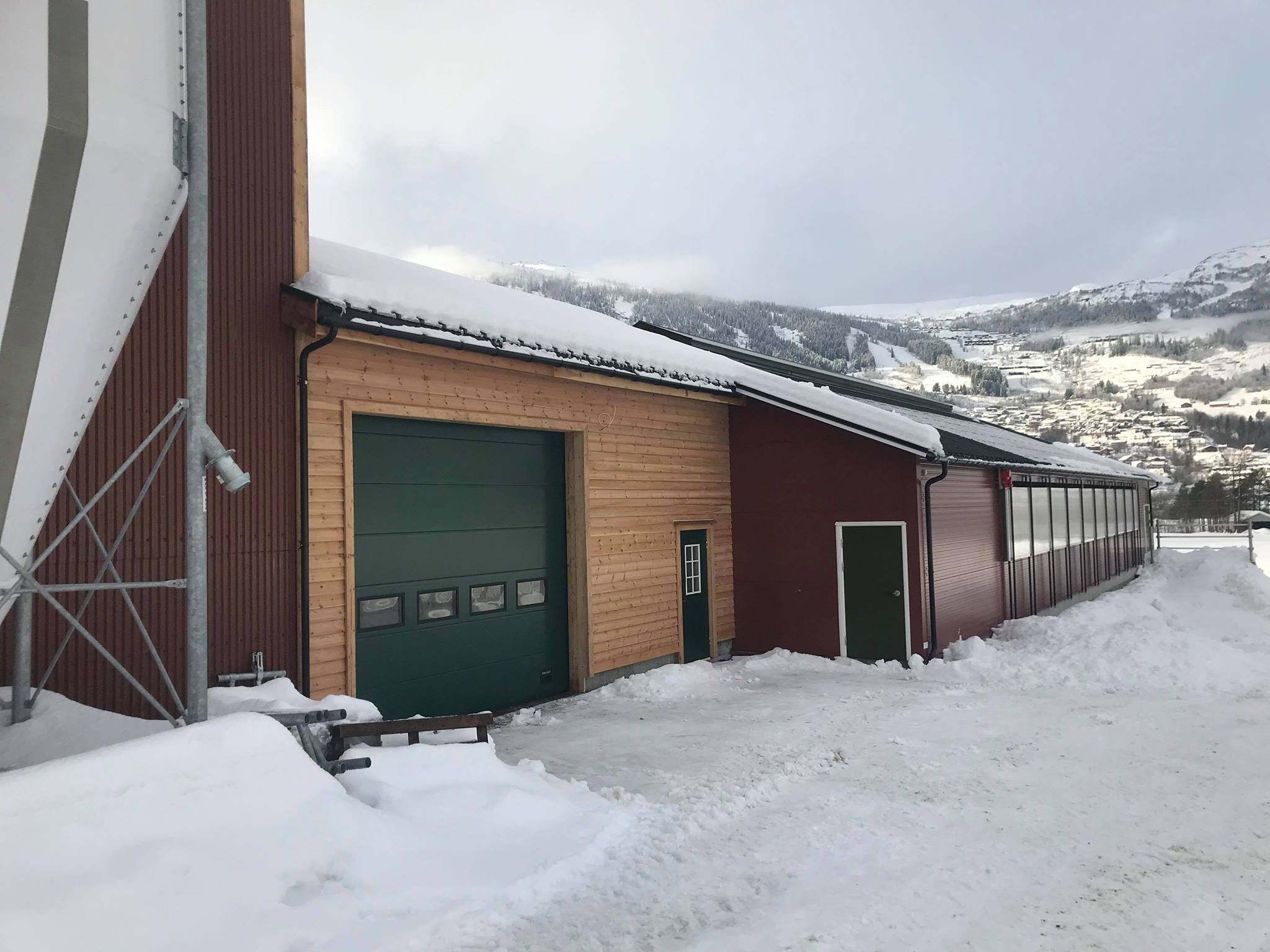 Påbygg til eksisterande fjøs