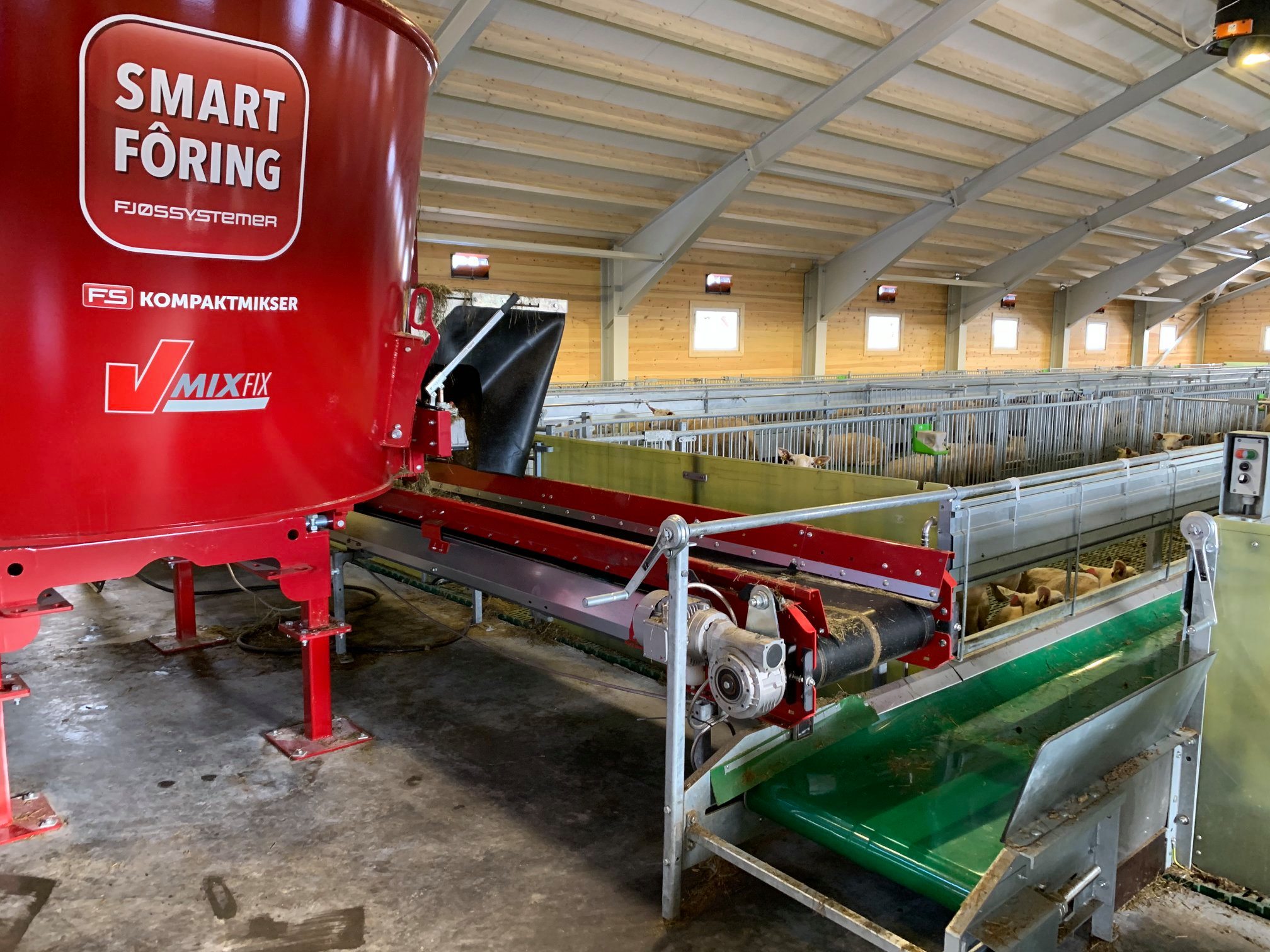 Bygg og innredning til sauefjøs