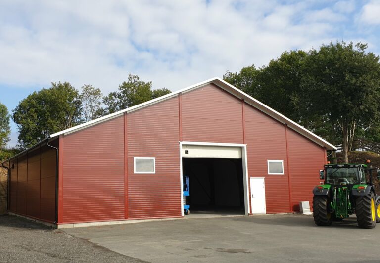 Byttet til sandwichpaneler