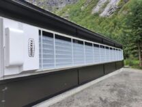 Nytt tilbygg til fjøs