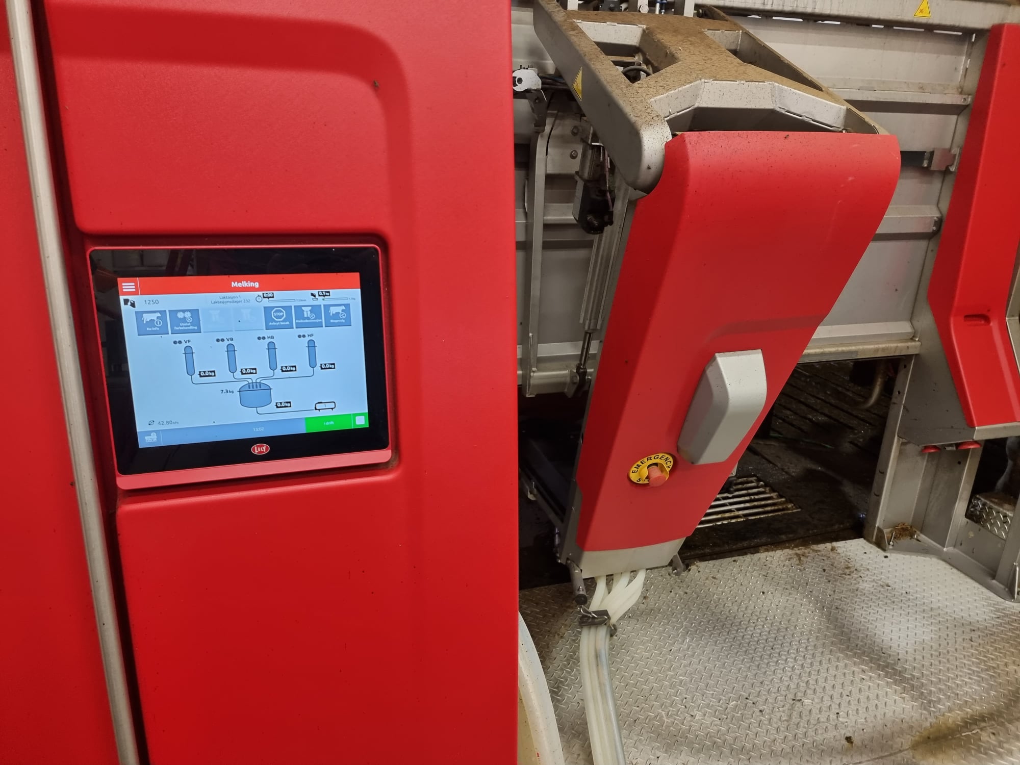 Melkerobot til Vestnes Hovedgård