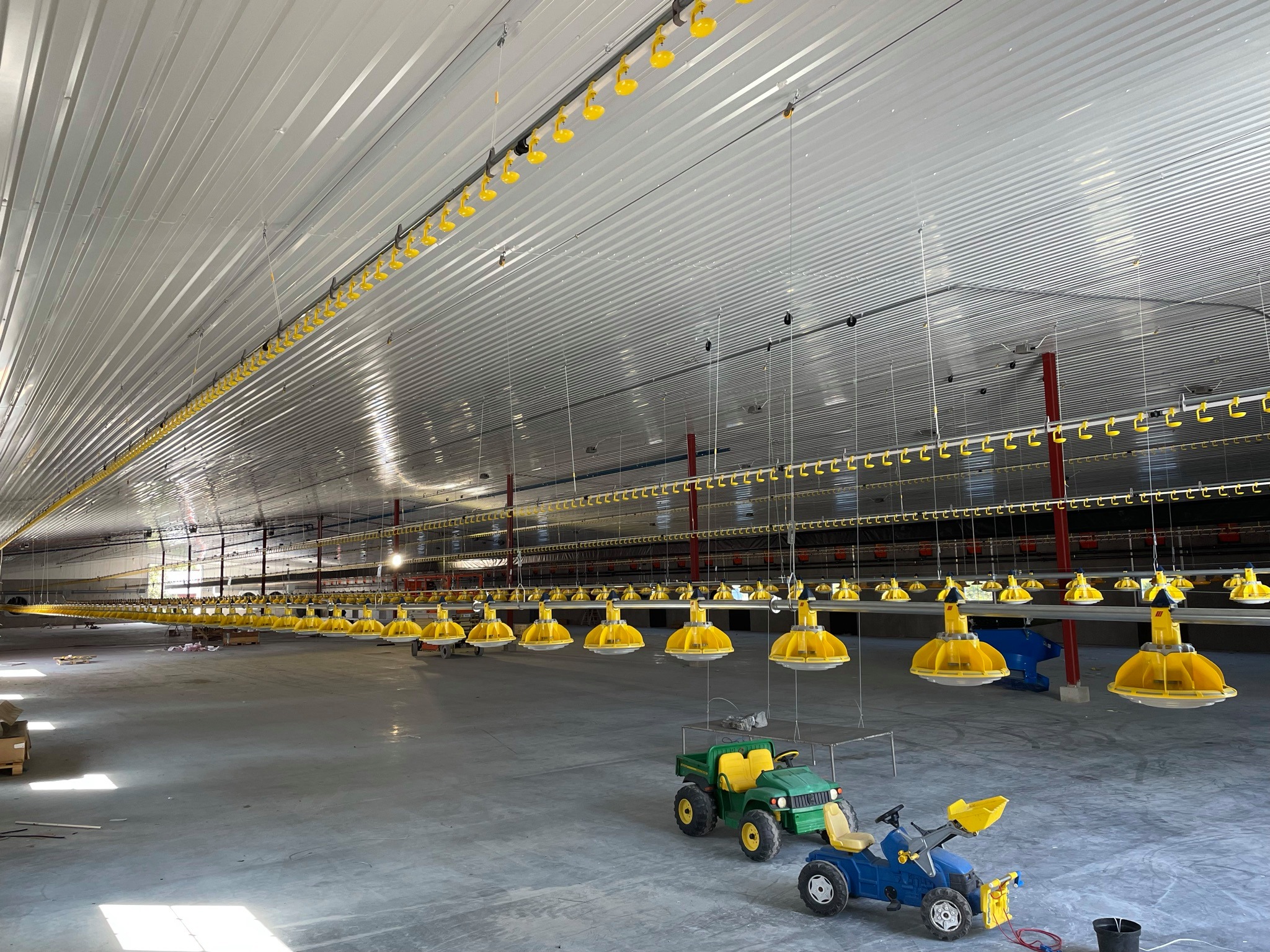 Nytt hus til slaktekylling