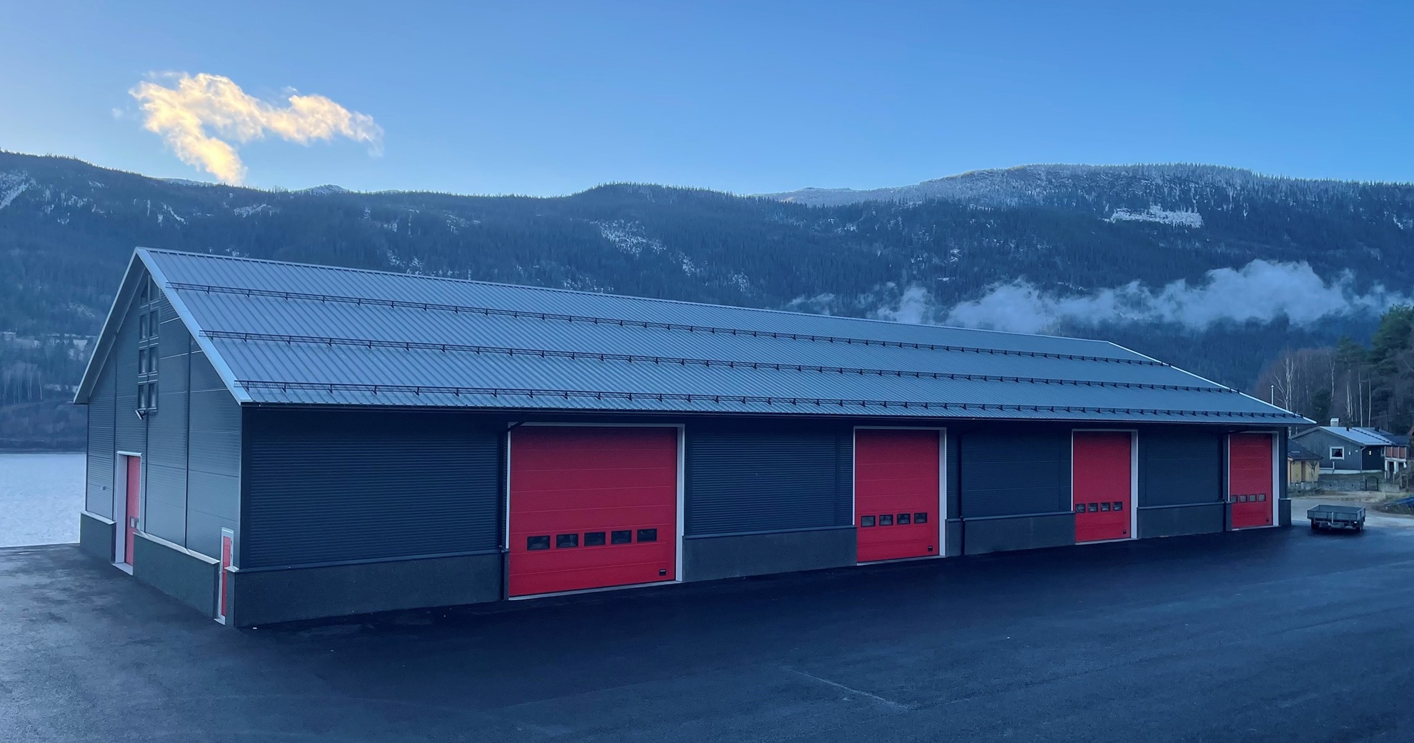 Nytt lagerbygg på Fåvang