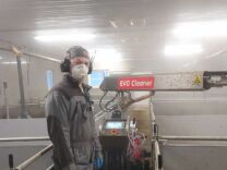 Evo Cleaner vaskerobot til Grong