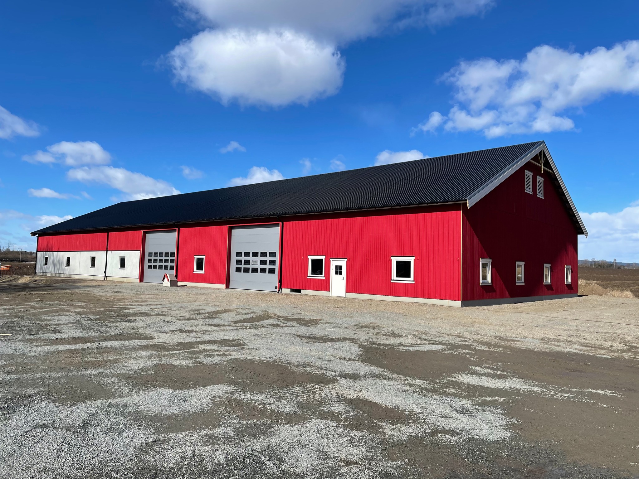 Nytt lagerbygg på Ridabu