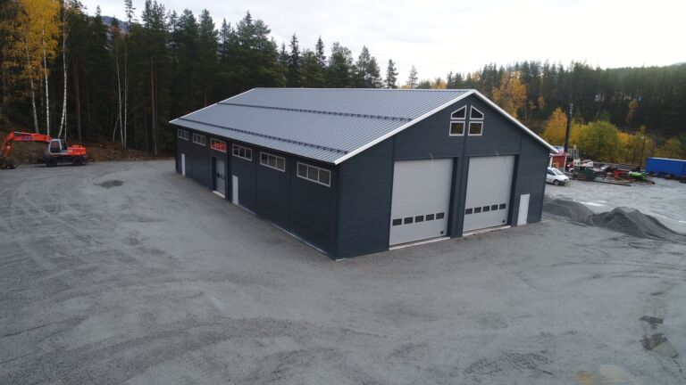 Lagerbygg til Oppsjø Næringspark