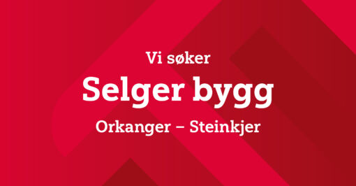 Selger Bygg Orkanger-Steinkjer Selger Bygg