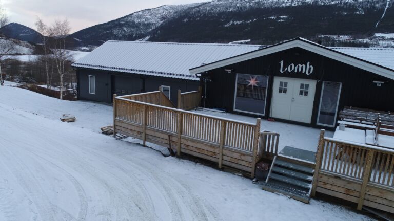 Nytt tilbygg til Lom bryggeri