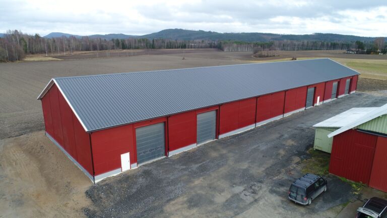 Isolert grønnsakslager