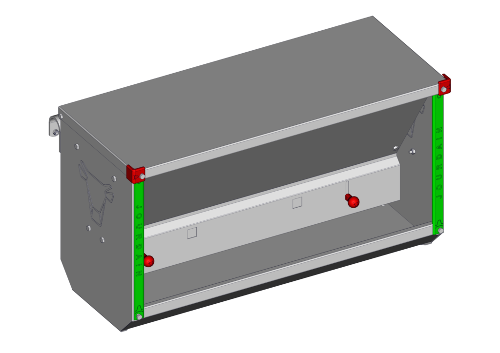 Kraftfôrstasjon inne