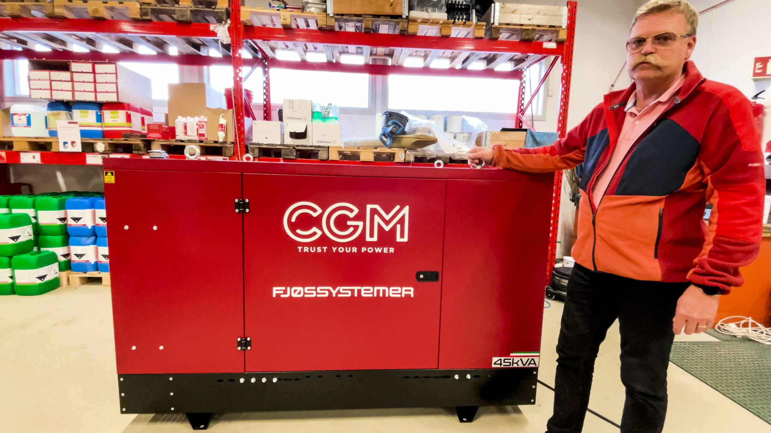 CGM nødstrømsaggregat