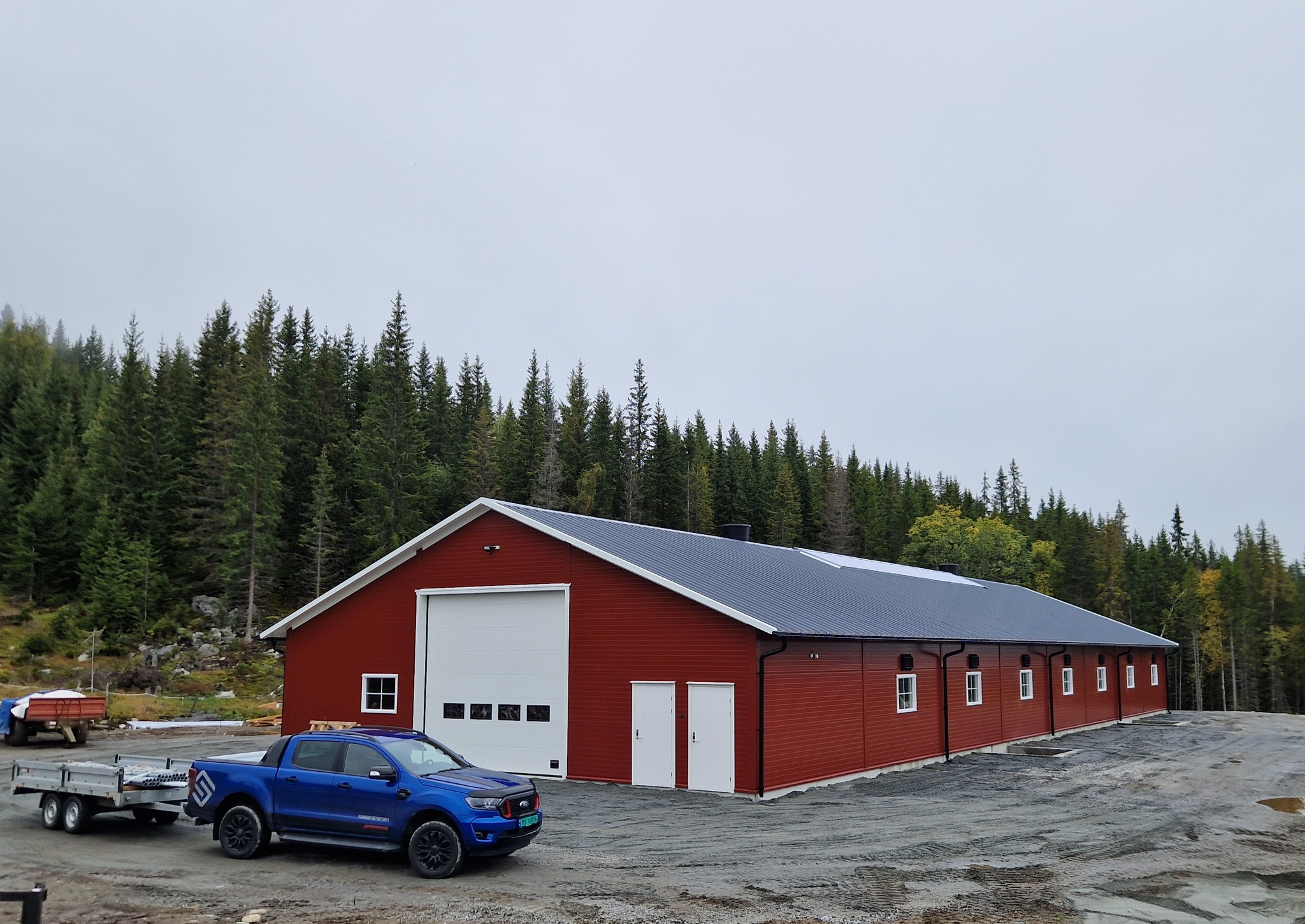 Fremtidsrettet ammekufjøs i Nesbyen