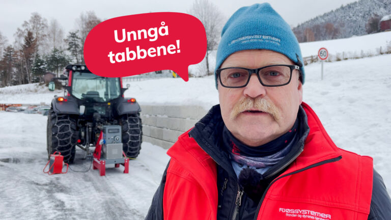 Demonstrasjon av traktoraggregat Demonstrasjon av traktoraggregat