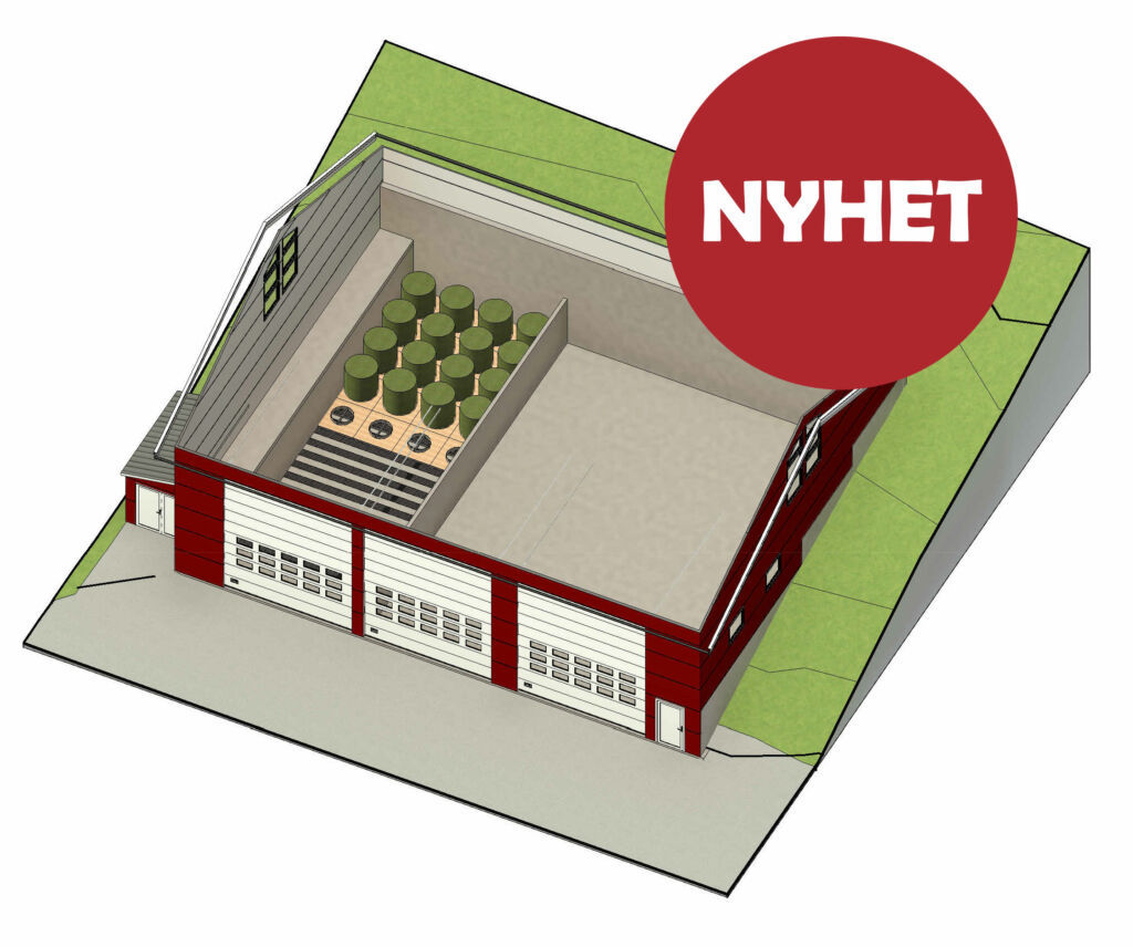Tørk rundballer i våre plantørker Tørk rundballer i våre plantørker