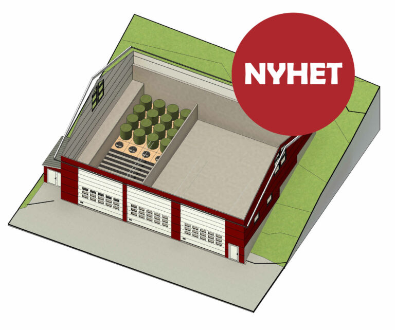 Tørk rundballer i våre plantørker Tørk rundballer i våre plantørker