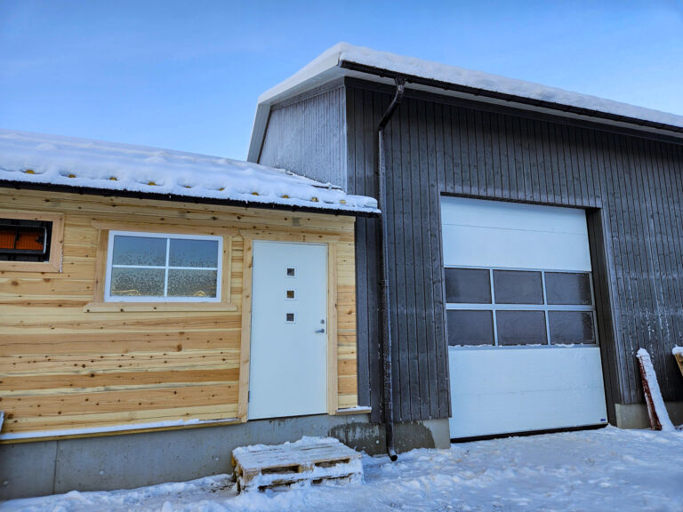 Temperert sau- og geitehus i Trondheim