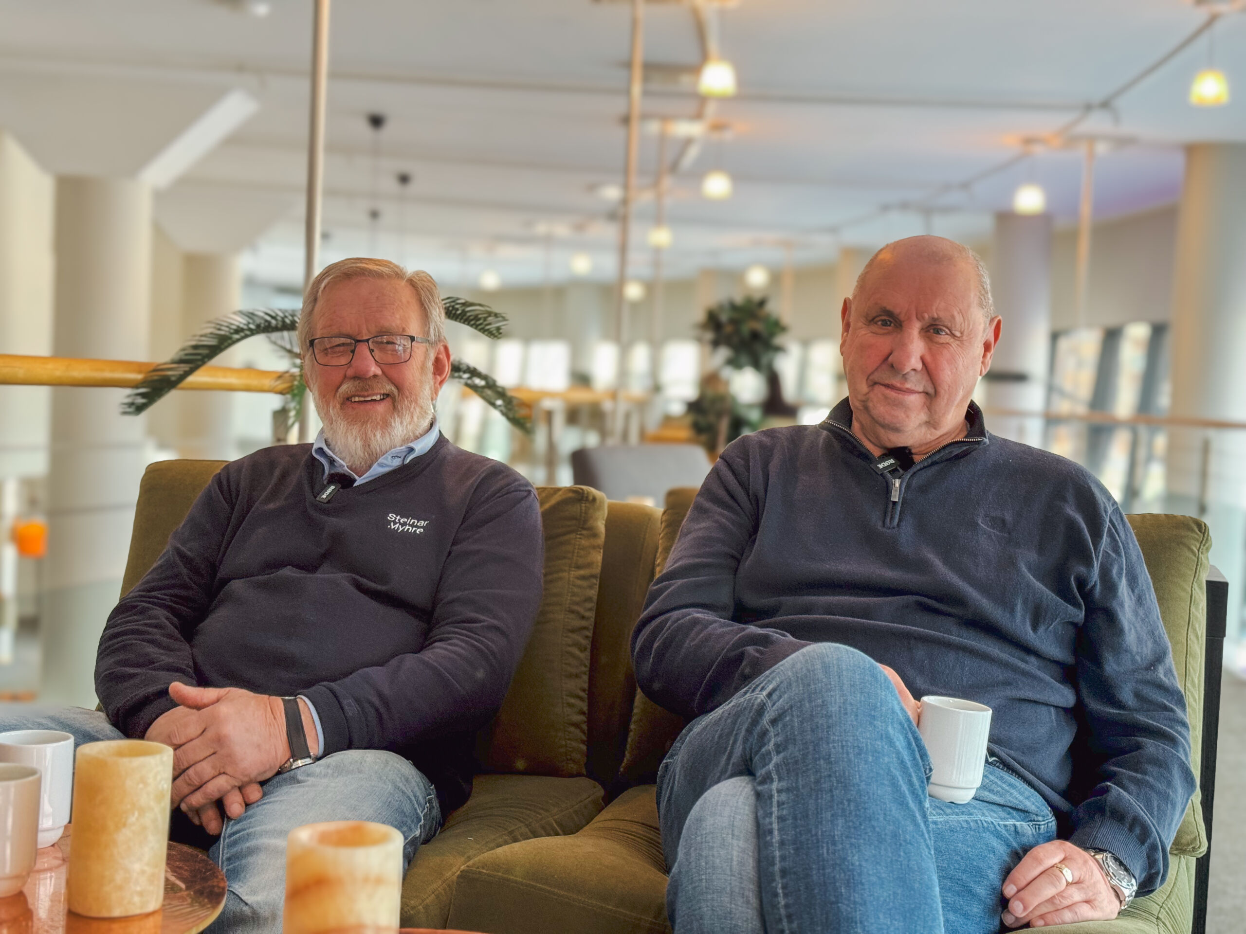 Kaffeprat med Reidar og Arvid