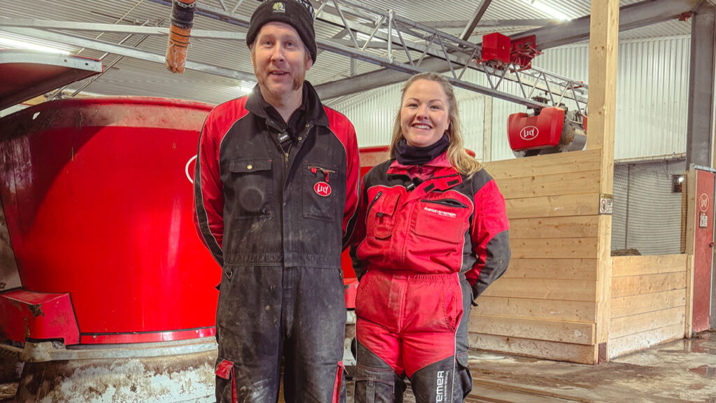 Lely Vector, automatisk fôringsanlegg i Tønsberg Lely Vector, automatisk fôringsanlegg i Tønsberg
