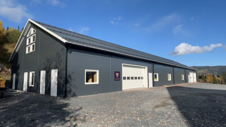 Industribygg til familiebedrift i Valdres