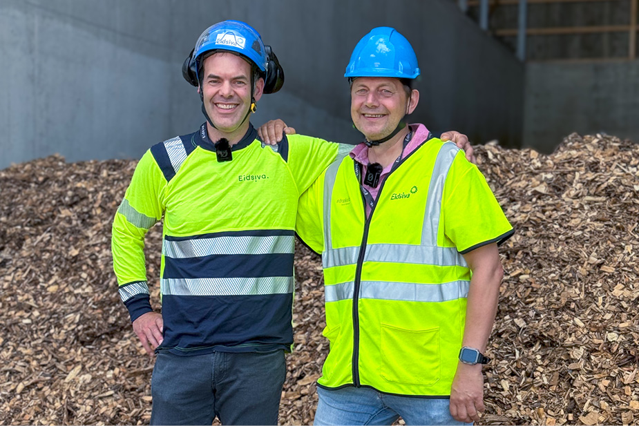 Eidsiva Bioenergi sin gigantiske flistørke for grønnere energiproduksjon Eidsiva Bioenergi sin gigantiske flistørke for grønnere energiproduksjon