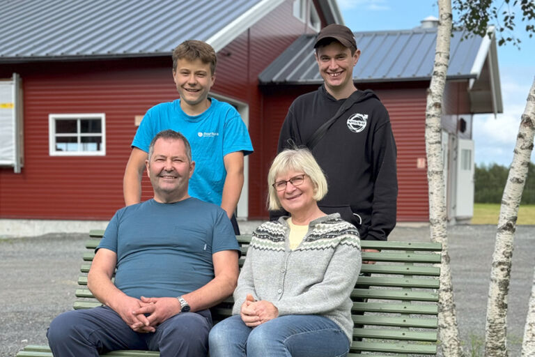 Lekkert tilbygg på Eide