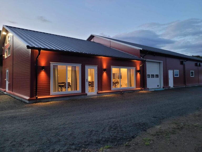 Ny driftsbygning med egen besøksavdeling