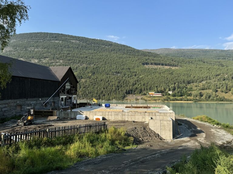 Påbygg melkekufjøs i Lom