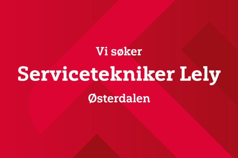 Servicetekniker Lely, Østerdalen Servicetekniker Lely, Østerdalen