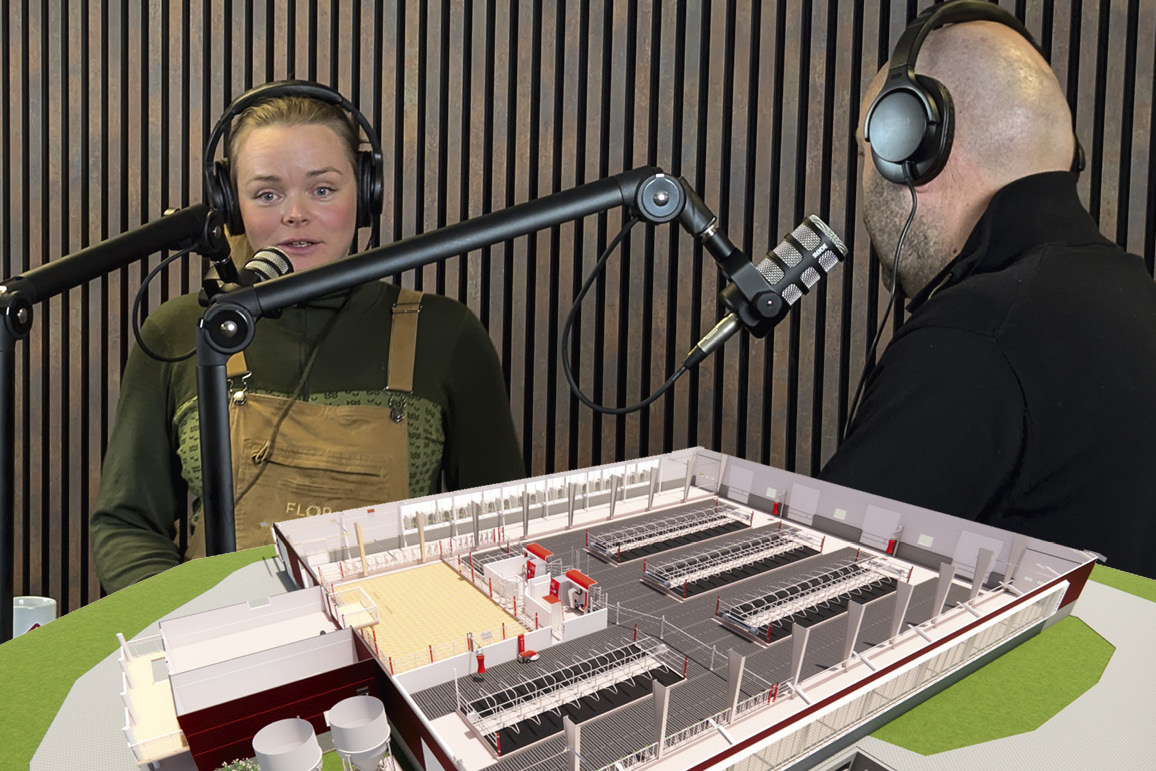 Nora Sandberg bygger drømmefjøset