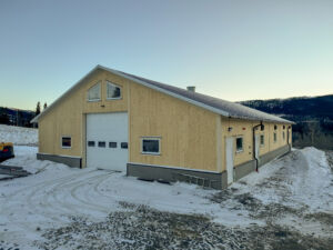 Sauefjøs i Ogndal, Fjøssystemer Bygg, Steinkjer 2025