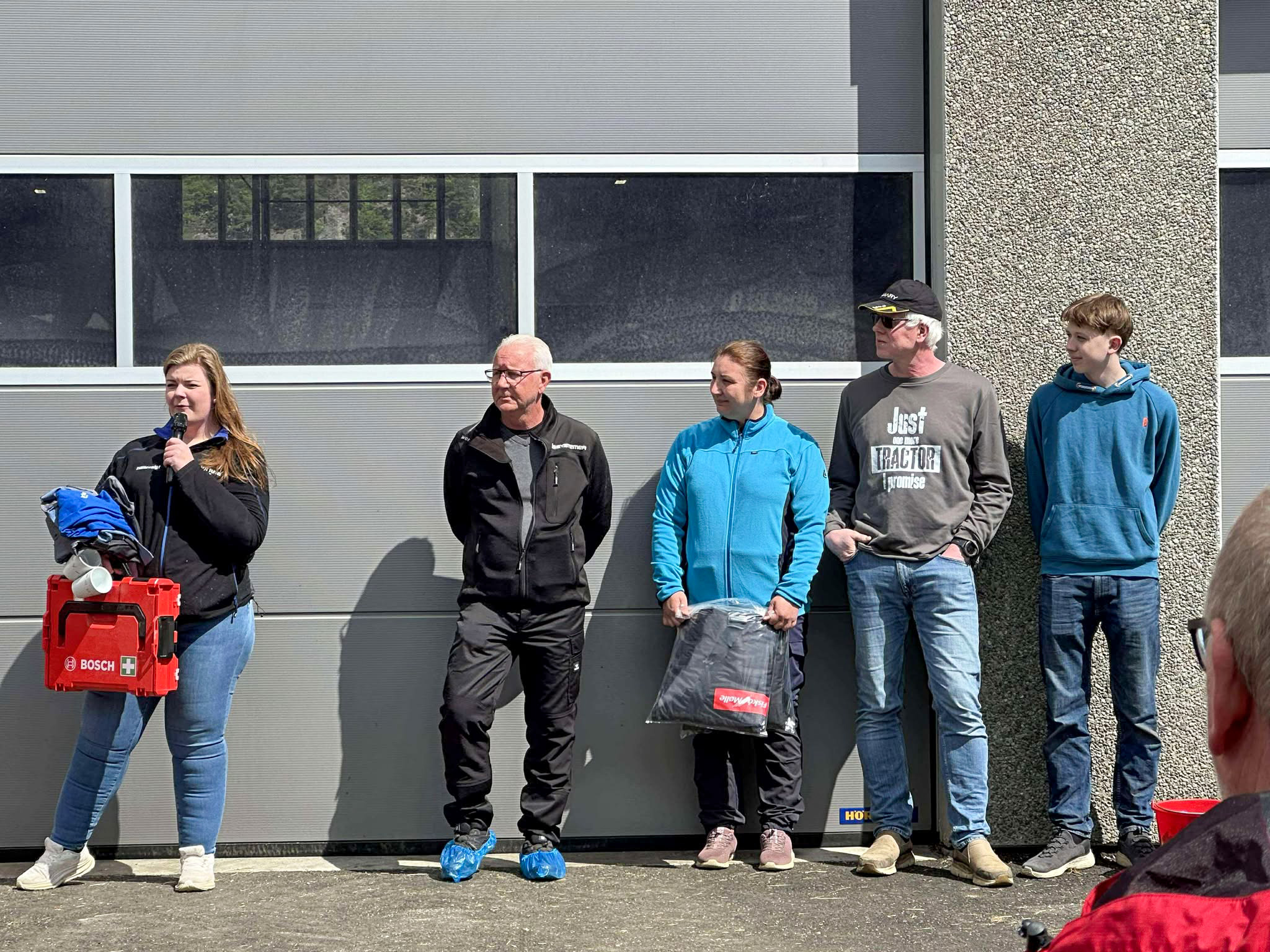 Åpent fjøs hos Åshild og Johan Dag Drange